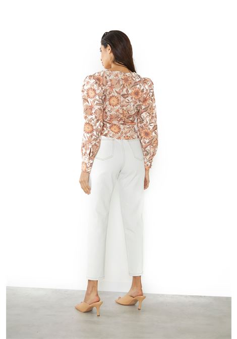 LADIES TOP GLAMOROUS | Top | CK5616AMULTI SUNFLOWER